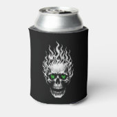 Flaming Skull Personalized 缶クーラー (缶裏面)