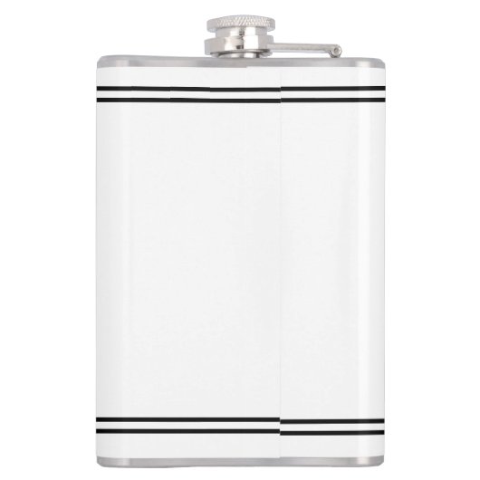 Flaming Skulls Personalized フラスク (裏面)