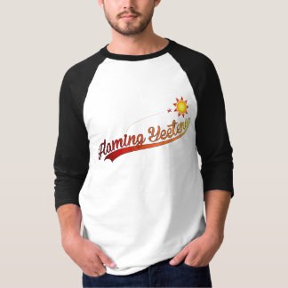 Flaming Yeters Raglan Tシャツ