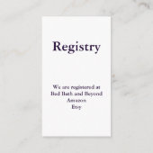 Flamingleのビーチ結婚をDusk Registryで行こう エンクロージャーカード (裏面)