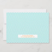 Flamingleの熱帯写真の誕生日の招待状は 招待状 (裏面)