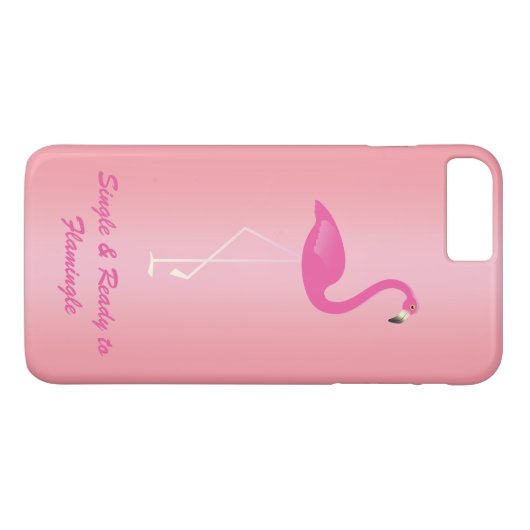 Flamingle iPhone 7独身のバラ金ゴールド Case-Mate iPhoneケース (裏面(横))