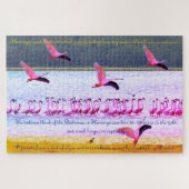 Flamingoおもしろい20"x30" - 1,014ピース ジグソーパズル (横)