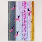 Flamingoおもしろい20"x30" - 1,014ピース ジグソーパズル (縦)