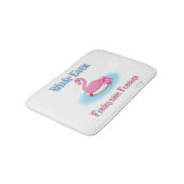 Flamingoが浮き上がるものは2 バスマット (アングル)