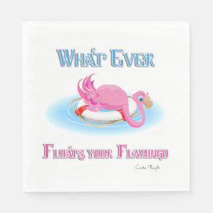 Flamingoが浮き上がるものは3 スタンダードランチョンナプキン