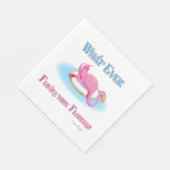 Flamingoが浮き上がるものは3 スタンダードランチョンナプキン (角)