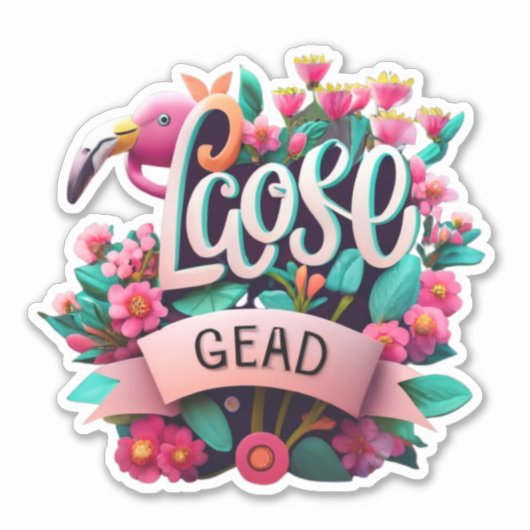 Flamingoの創造性に対するシール シール (正面)