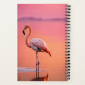 FlamingoはGod Journalで時間を過ごす ノートブック (裏面)