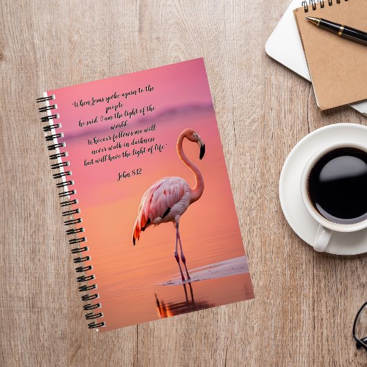 FlamingoはGod Journalで時間を過ごす ノートブック
