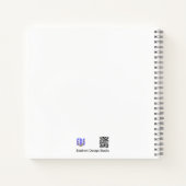 Flamingoクローズアップノートブック ノートブック (裏面)