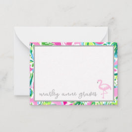 Flamingoノートカパーソナライズされたード ノートカード