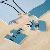 Flamingoビジネスまたは引用文8" x 10" ジグソーパズル (側面)