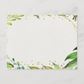 Flamingo -ベビー挿入カードの書籍 エンクロージャーカード (裏面)