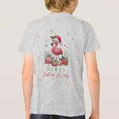 Flamingo 7月のクリスマス トライブレンドTシャツ (裏面)