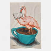 Flamingo Absurdi-tea towel  キッチンタオル (縦)