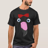 Flamingo Animal Bow Tie Child Halloween Costume Tシャツ (正面)