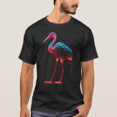 Flamingo artwork  animal  animal flamingo 2 tシャツ (正面)
