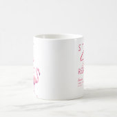 Flamingo Baby Shower Mug – Strut Sip Repeat コーヒーマグカップ (中央)