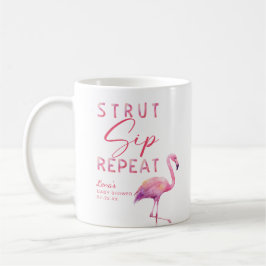 Flamingo Baby Shower Mug – Strut Sip Repeat コーヒーマグカップ