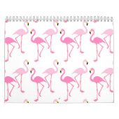 Flamingo Background - Pink カレンダー (カバー)