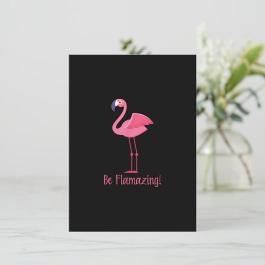 Flamingo Be Flamazing 招待状 (スタンド正面)