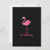 Flamingo Be Flamazing 招待状 (正面)