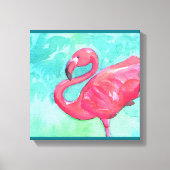 Flamingo Canvas wall art キャンバスプリント (正面)