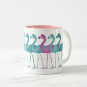 Flamingo Coffee Mug （ピンク） ツートーンマグカップ (正面右)