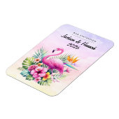 Flamingo Cruise Ship Stateroom Decor Magnet マグネット (左側)
