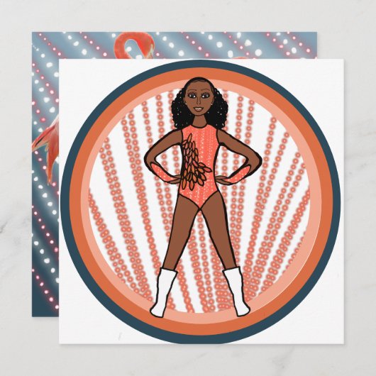 Flamingo Dancer A シーズンカード (正面/裏面)