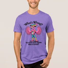 Flamingo Drag Queen Cowboy YEEEHAW Pride トライブレンドＴシャツ