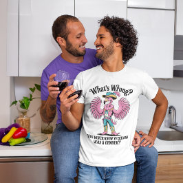 Flamingo Drag Queen Cowboy YEEEHAW Pride Tシャツ