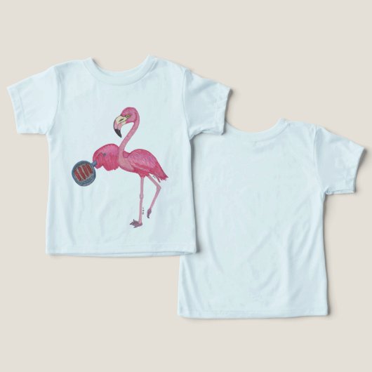 FLAMINGO FRYING SAUSAGES (デザイン正面&裏面)