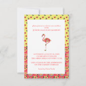 Flamingo Garden Party Invitations 招待状 (正面)