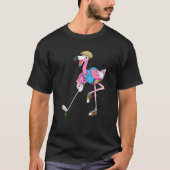 Flamingo Golf Vacation Golfing Club Tシャツ (正面)