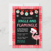 Flamingo Holiday Christmas Party 招待状 (正面)