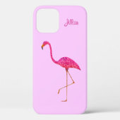 Flamingo iPhone 12ケース Case-Mate iPhoneケース (裏面)