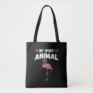 Flamingo Men Women Kids My Spirit Animal トートバッグ