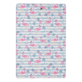Flamingo Mini Clipboard - Pink & Blue ミニクリップボード (裏面)