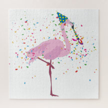 Flamingo Partying – 動物のパーティー