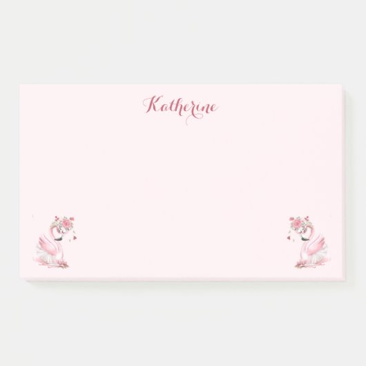 Flamingo Post-Itメモ ポストイット (正面)