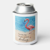 Flamingo Quote Can Cooler  缶クーラー (缶裏面)
