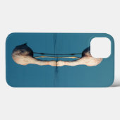 Flamingo Reflection, Laguna Chaxa, Atacama Case-Mate iPhoneケース (裏面 (横))