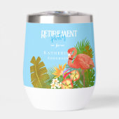 Flamingo Retirement Blue (正面)