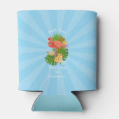 Flamingo Retirement Blue Cooler 缶クーラー (裏面)