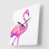 Flamingo Square Clock スクエア壁時計 (傾斜)
