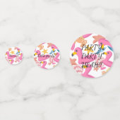 Flamingo summer party photo コンフェッティ (正面)