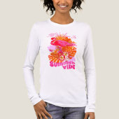 Flamingo Summer Pink トライブレンドＴシャツ (正面)