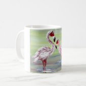 Flamingo Tasse コーヒーマグカップ (正面左)